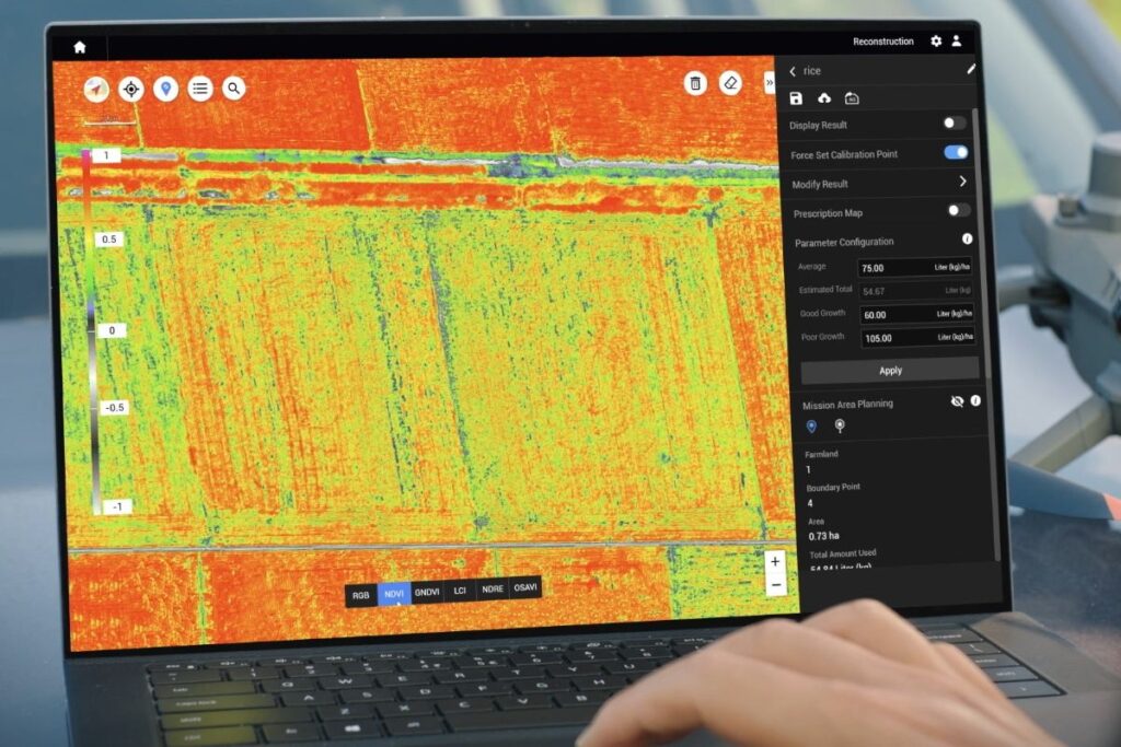 Intelligente Feldanalyse mit der Mavic 3M