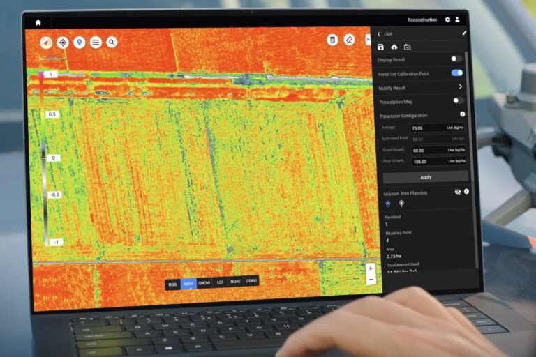 Intelligente Feldanalyse mit der Mavic 3M