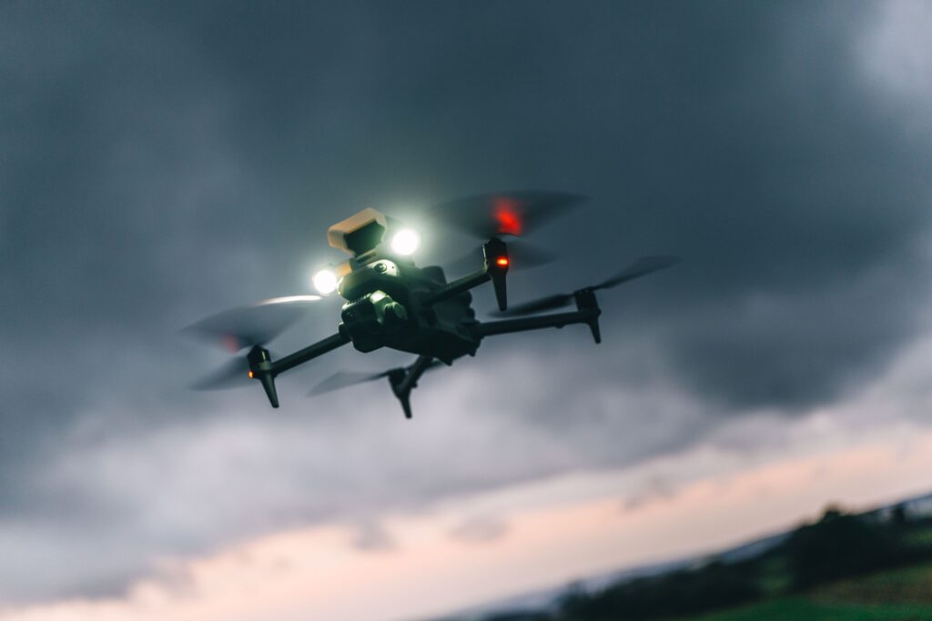 DJI Matrice 4 Scheinwerfer