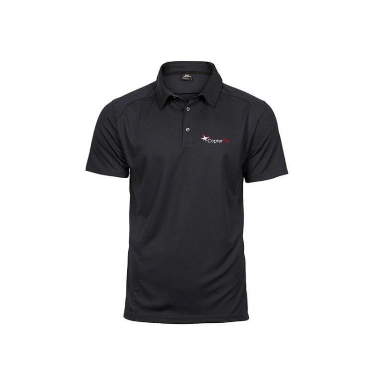 Copterpro – Poloshirt schwarz Herren