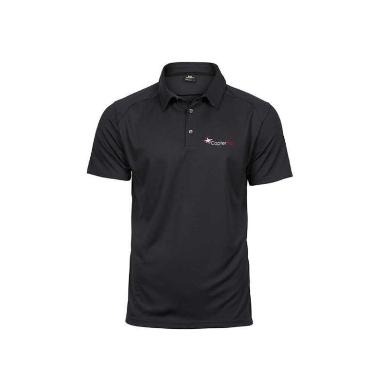 Copterpro – Poloshirt schwarz Herren